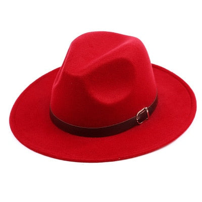 Chapeu Feminino Fedora Hat