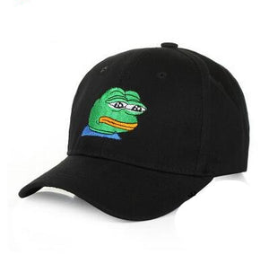Sad Kermit Cap