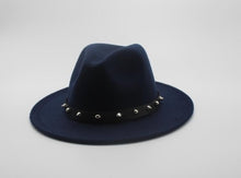 Load image into Gallery viewer, Women Men Wool Fedora Hat