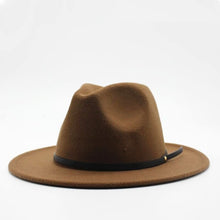 Load image into Gallery viewer, Wool Fedora Hat