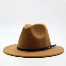 Load image into Gallery viewer, Wool Fedora Hat