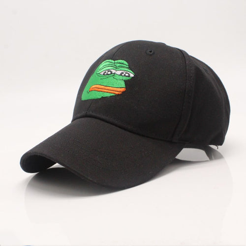 Sad Kermit Cap
