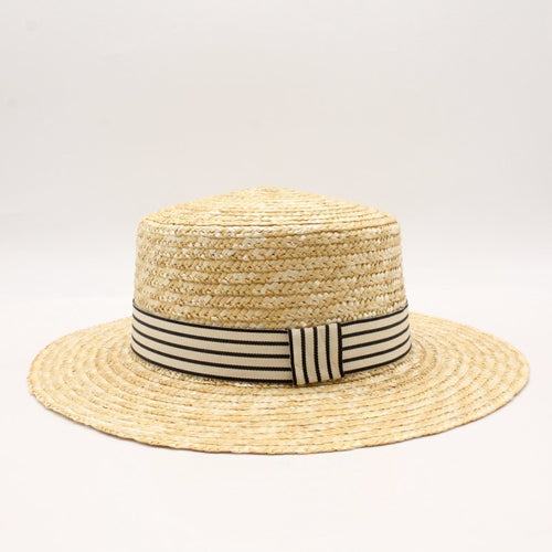 Natural Wheat Straw Hat