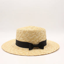 Load image into Gallery viewer, Women Natural Wheat Straw Hat