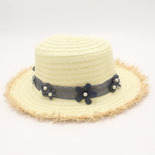 Load image into Gallery viewer, Women Raffia Sun Hat