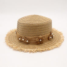 Load image into Gallery viewer, Women Raffia Sun Hat