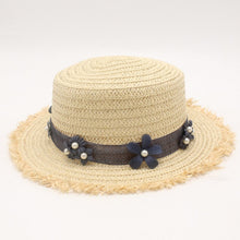 Load image into Gallery viewer, Women Raffia Sun Hat
